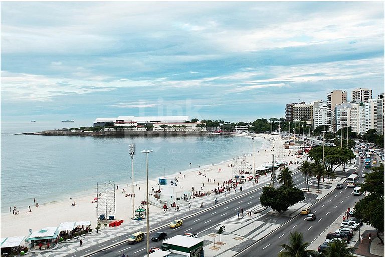 Vista al Mar Increíble y Mucho Confort en Copacabana C11-001