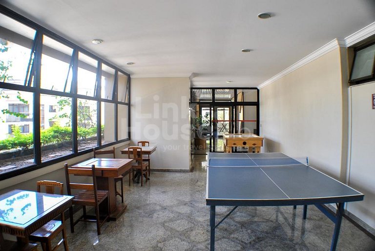Apart Hotel Barra Leme com Muito Conforto no Melhor Ponto da