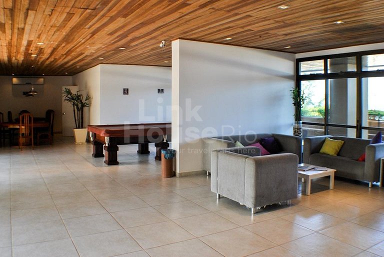 Apart Hotel Barra Leme com Muito Conforto no Melhor Ponto da