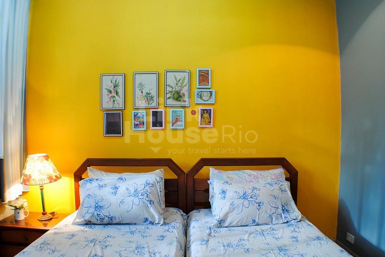Color Foul Apartament in Copacabana Heart C1-0016