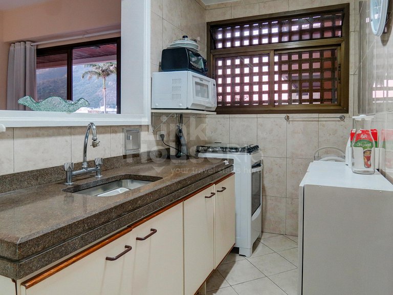 Apart Hotel Barra Leme com Muito Conforto no Melhor Ponto da