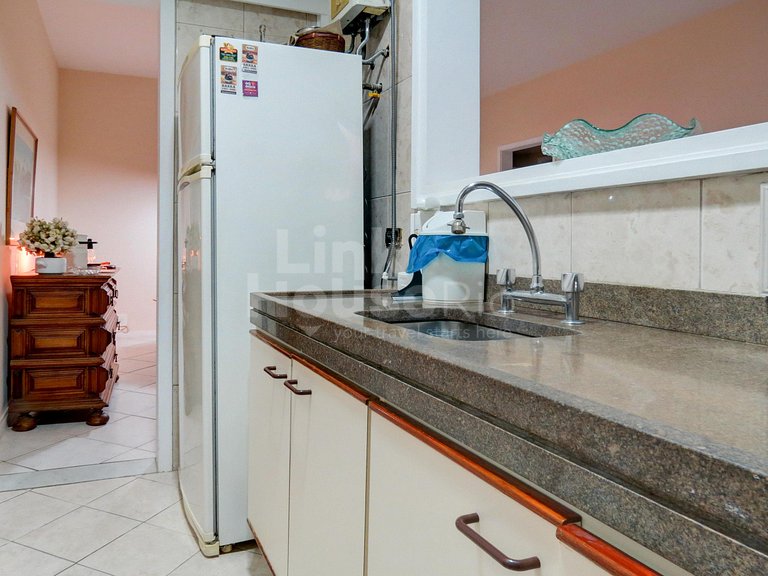 Apart Hotel Barra Leme com Muito Conforto no Melhor Ponto da