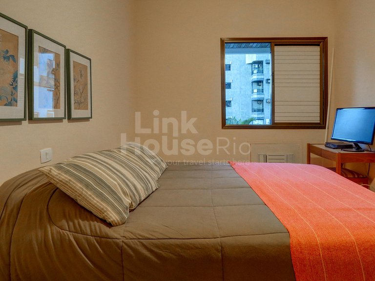 Apart Hotel Barra Leme com Muito Conforto no Melhor Ponto da