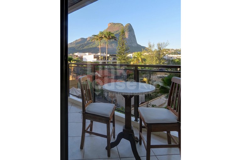 Apart Hotel Barra Leme com Muito Conforto no Melhor Ponto da