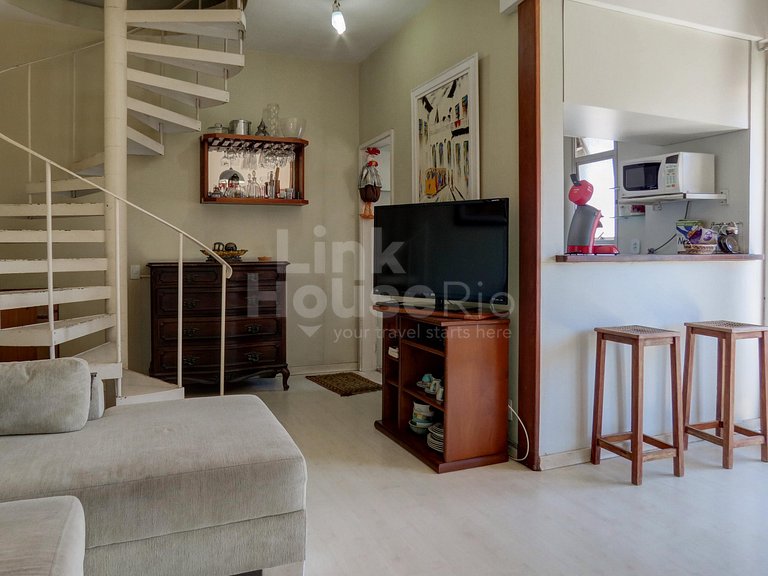 Linkhouse - INCRÍVEL COBERTURA DUPLEX IPANEMA # Y1-0017