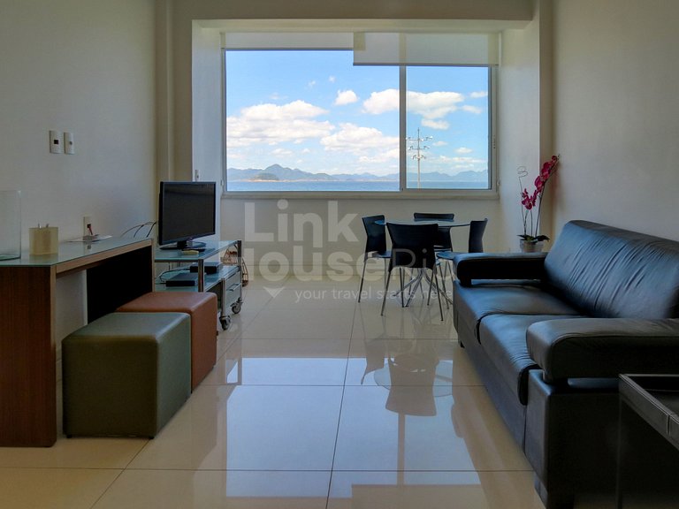 Maravilloso apartamento Frente Mar en Copacabana C1-0025