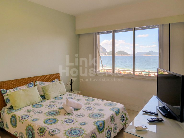 Linkhouse - MARAVILLOSO APARTAMENTO FRENTE AL MAR COPACABANA