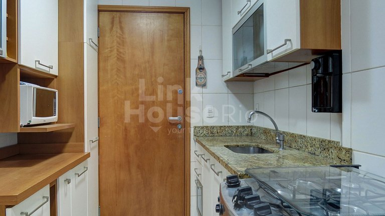 Ocean View. Awesome and Cozy 2-Bdr. Barra de Tijuca B1-0022
