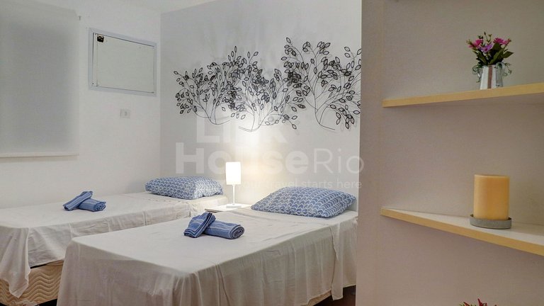 Ocean View. Awesome and Cozy 2-Bdr. Barra de Tijuca B1-0022