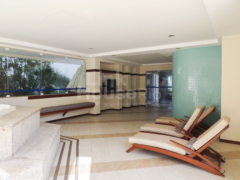 Ocean View. Awesome and Cozy 2-Bdr. Barra de Tijuca B1-0022