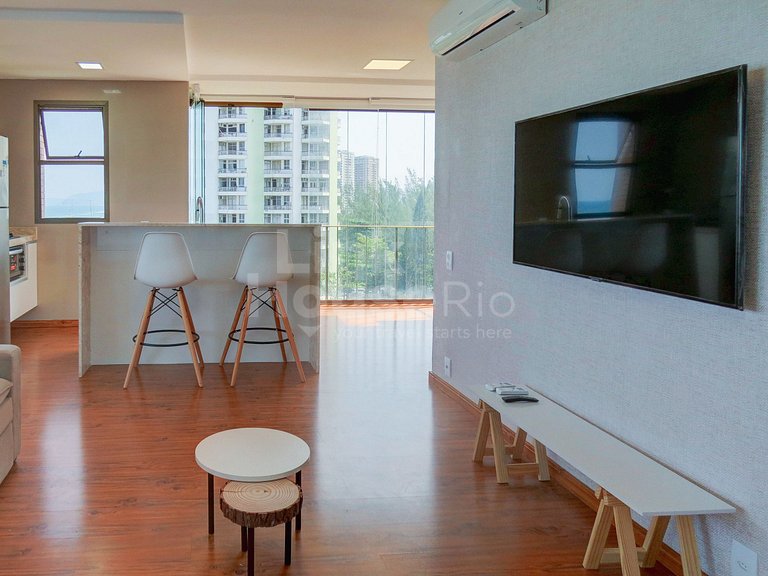 LinkHouse RIO APART HOTEL MARAVILHOSO FRONTAL MAR 2 SUITES B