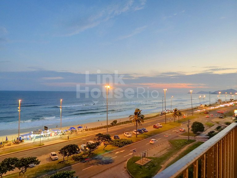 Apart Hotel com Maravilhosa Vista Mar na Barra de Tijuca B1-
