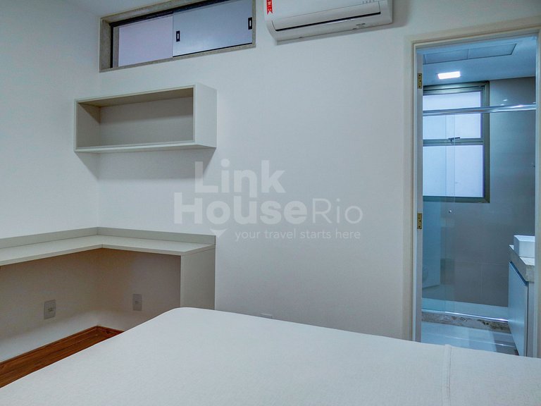 LinkHouse RIO APART HOTEL MARAVILHOSO FRONTAL MAR 2 SUITES B