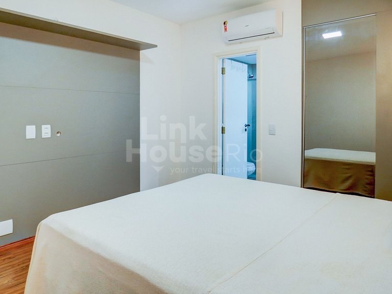 LinkHouse RIO APART HOTEL MARAVILHOSO FRONTAL MAR 2 SUITES B