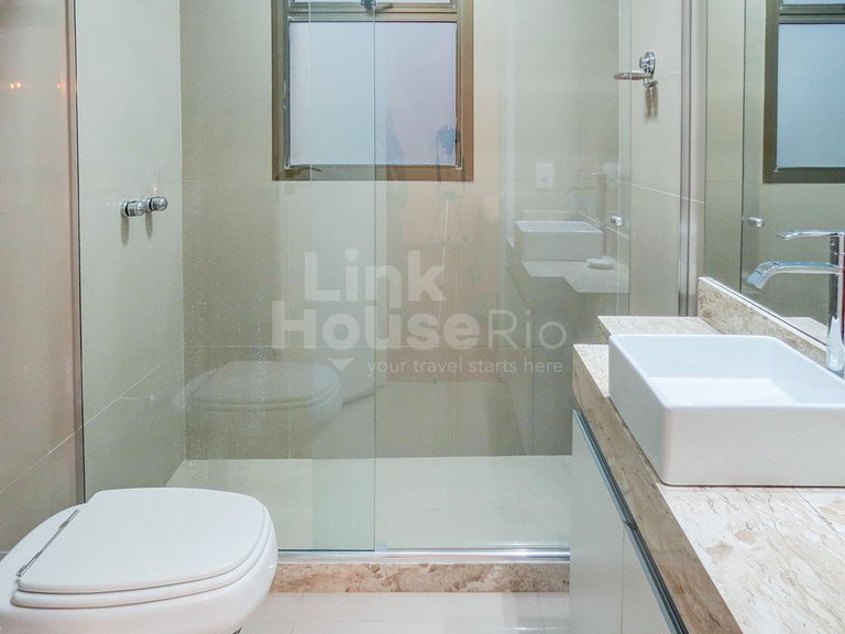 LinkHouse RIO APART HOTEL MARAVILHOSO FRONTAL MAR 2 SUITES B