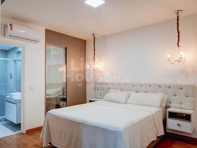 LinkHouse RIO APART HOTEL MARAVILHOSO FRONTAL MAR 2 SUITES B
