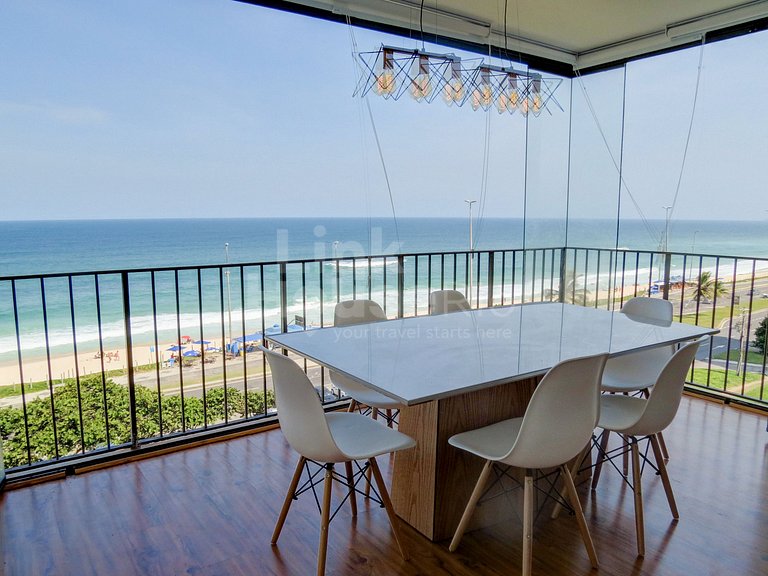 Apart Hotel com Maravilhosa Vista Mar na Barra de Tijuca B1-