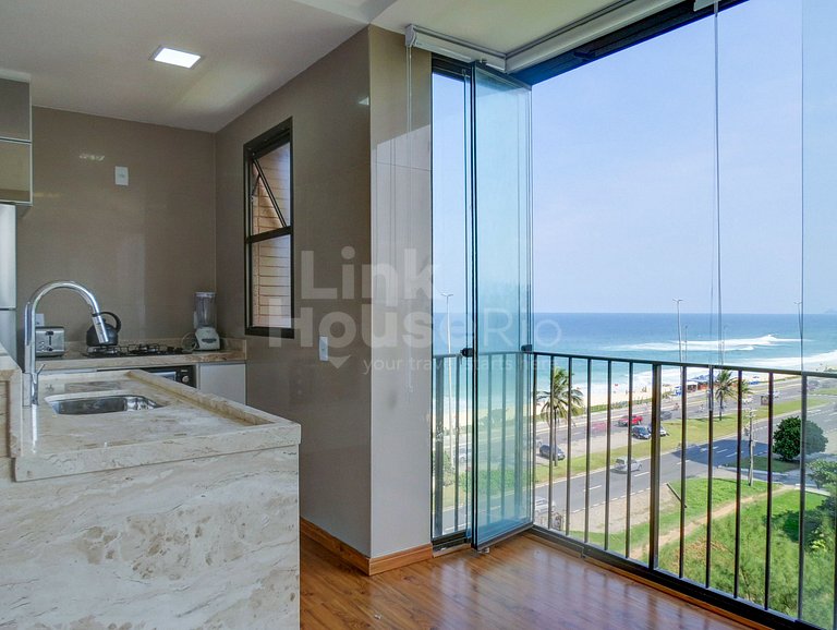 Apart Hotel com Maravilhosa Vista Mar na Barra de Tijuca B1-