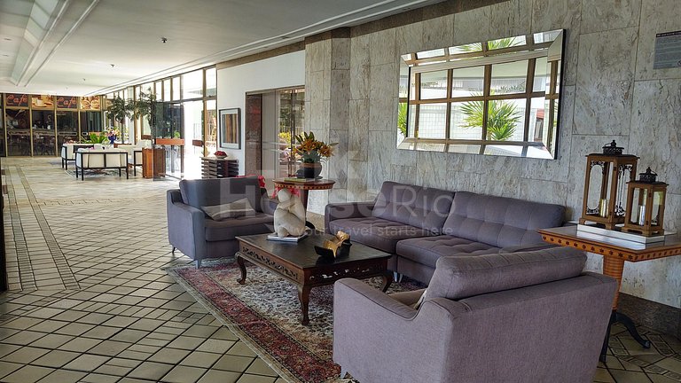 Apart Hotel com Maravilhosa Vista Mar na Barra de Tijuca B1-