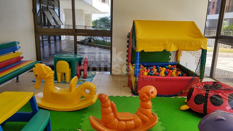 Apart Hotel com Maravillosa Vista Mar en Barra de Tijuca B1-