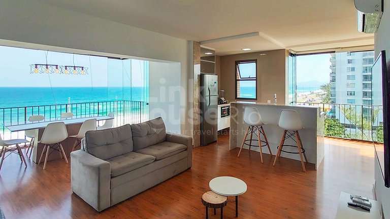 Apart Hotel com Maravillosa Vista Mar en Barra de Tijuca B1-