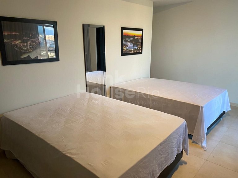 Cobertura de Luxo com Vista Mar em Apart Hotel RHR B11-008