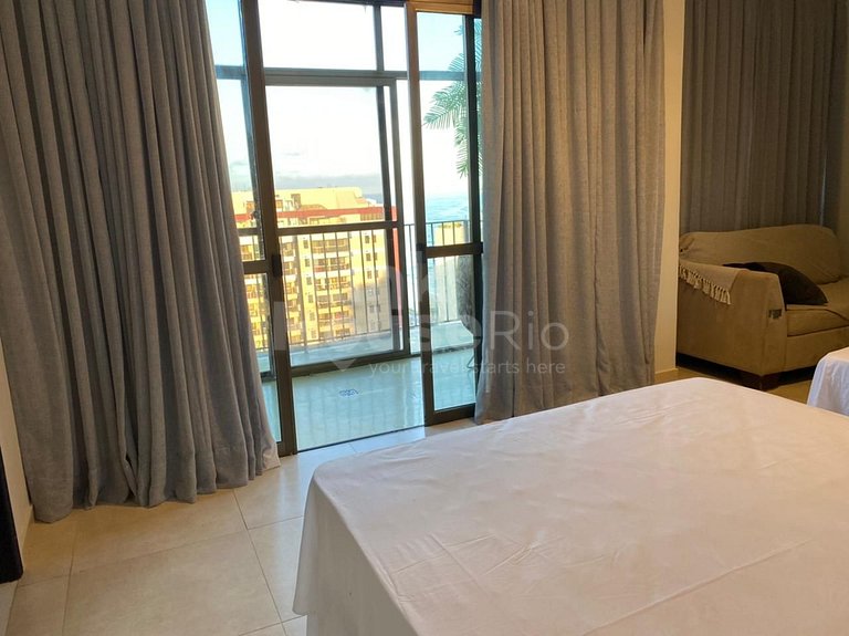 Cobertura de Luxo com Vista Mar em Apart Hotel RHR B11-008