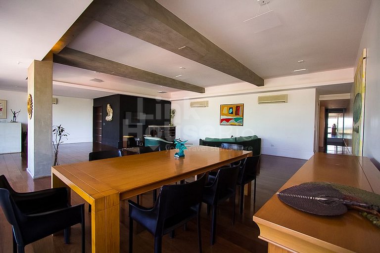 LinkHouse - SUA CASA DESCOLADA COM VARANDÃO EM FRENTE AO MAR