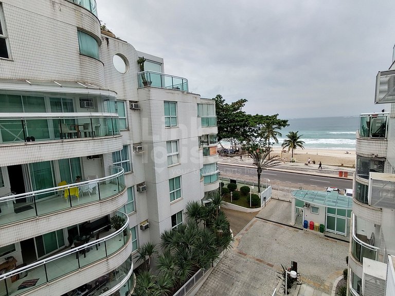 Lanai Apart Hotel, Flat Moderno com Vista Mar no Posto 2 da