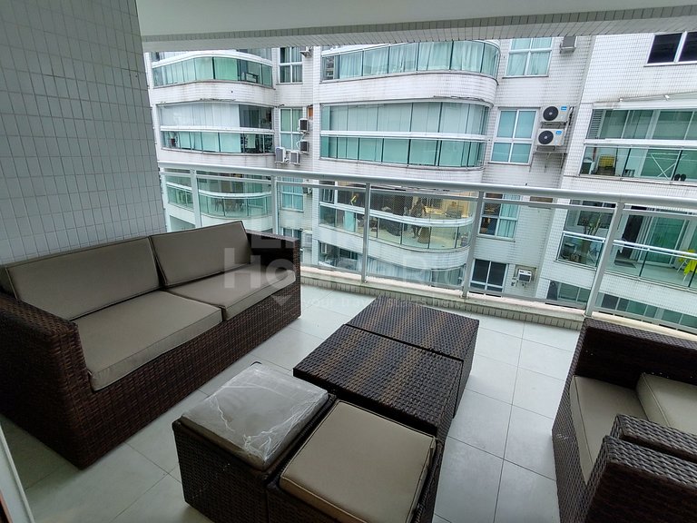 Lanai Apart Hotel, Flat Moderno com Vista Mar no Posto 2 da