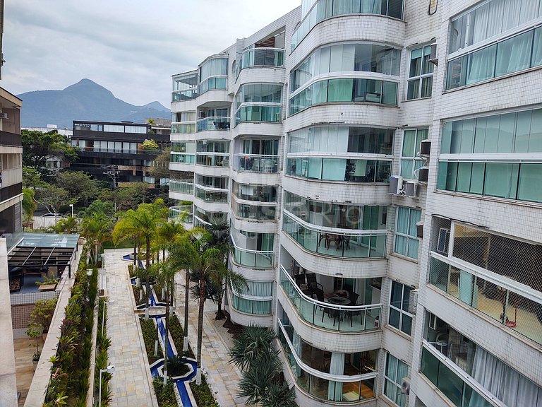 Lanai Apart Hotel, Flat Moderno com Vista Mar no Posto 2 da
