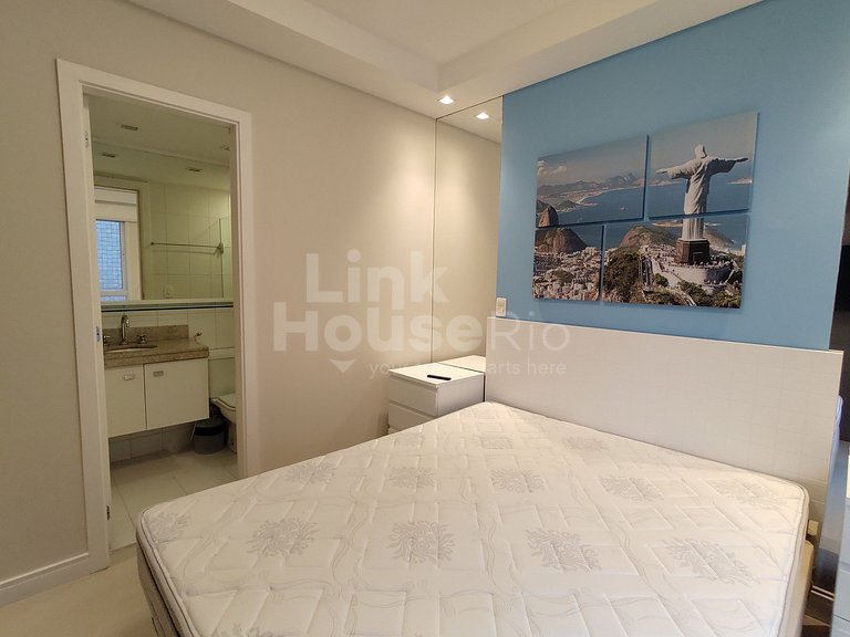 Lanai Apart Hotel, Flat Moderno com Vista Mar no Posto 2 da
