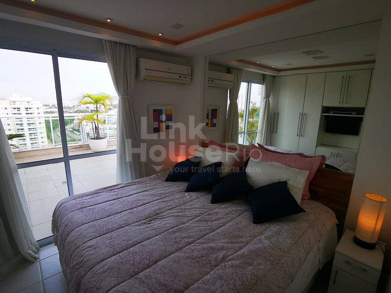 Cobertura com Piscina e Churrasqueira no Sunday Resort R1001