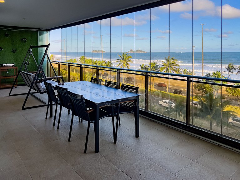 Luxo e Vista Mar Maravilhosa na Barra da Tijuca B11-0013