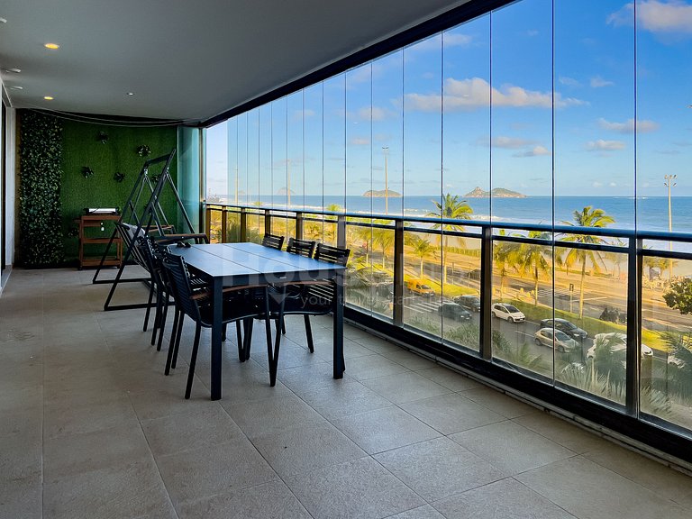 Luxo e Vista Mar Maravilhosa na Barra da Tijuca B11-0013