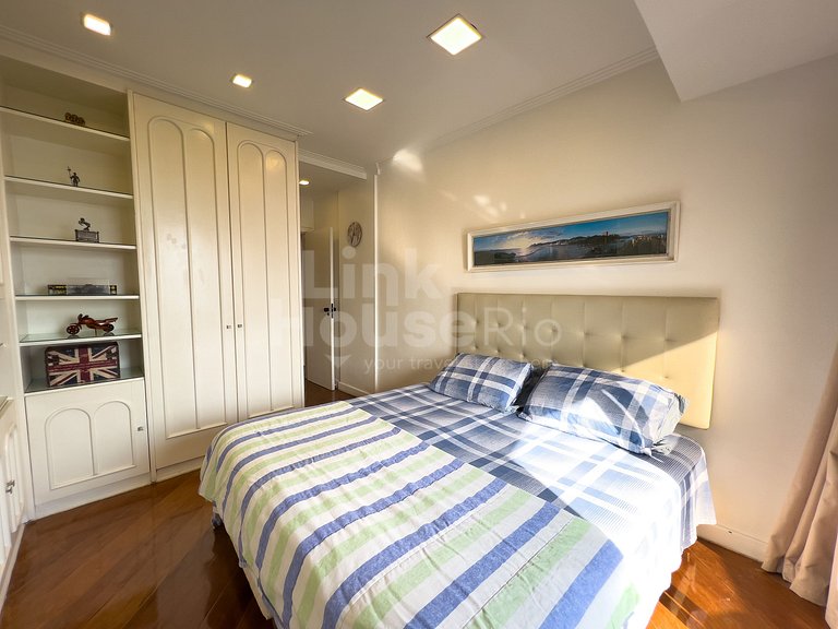 *LinkHouse* - SEU CAMAROTE VIP NO POR DO SOL DE IPANEMA #A1-