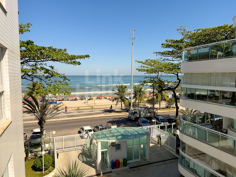 Lanai Apart Hotel com Vista Lateral Mar no Posto 2 da Barra