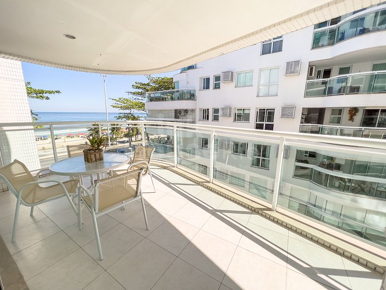Lanai Apart Hotel com Vista Lateral Mar no Posto 2 da Barra