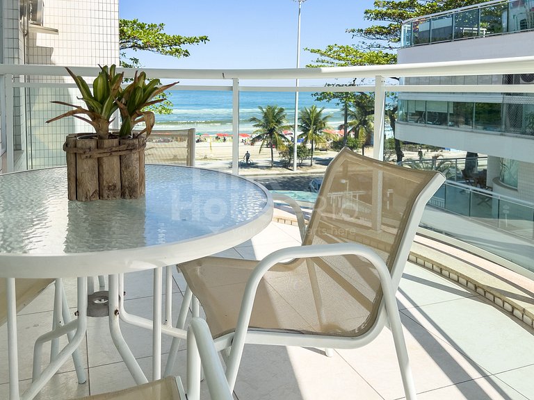 Lanai Apart Hotel com Vista Lateral Mar no Posto 2 da Barra