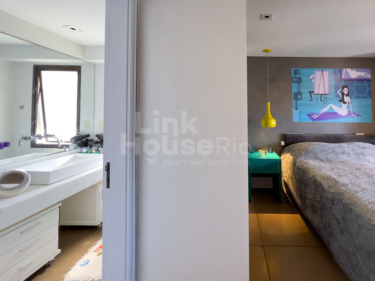 Maravilhosa Cobertura com Vista Panorâmica, Piscina e varand
