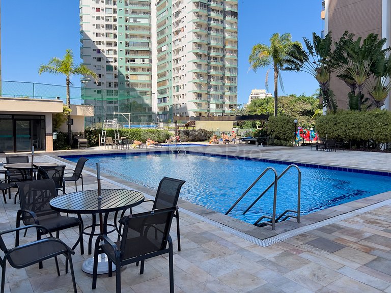 Maravilhosa Cobertura com Vista Panorâmica, Piscina e varand