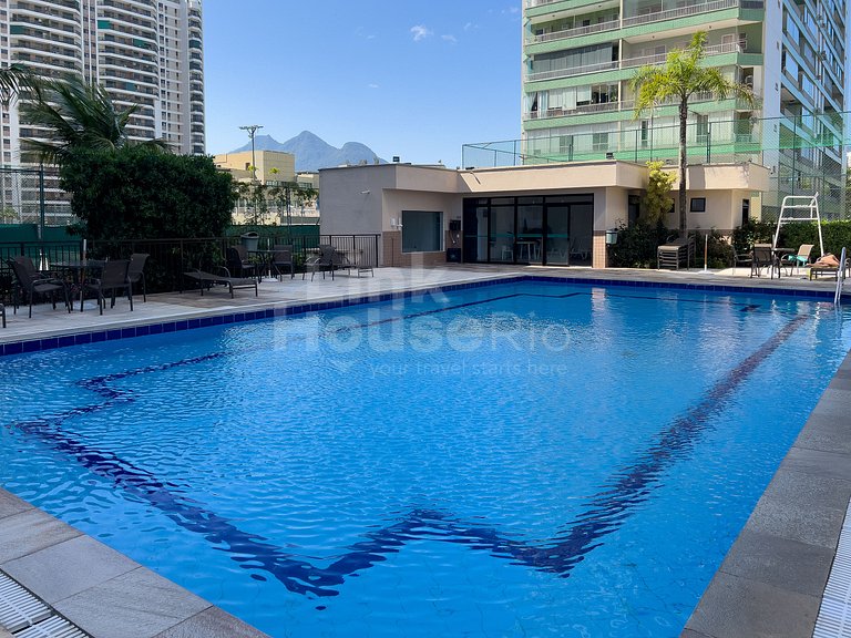 Maravilhosa Cobertura com Vista Panorâmica, Piscina e varand