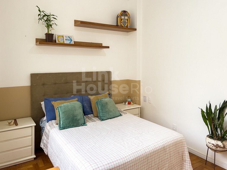Apartamento Lindo e Confortável de Lado à Praia de Copacaban