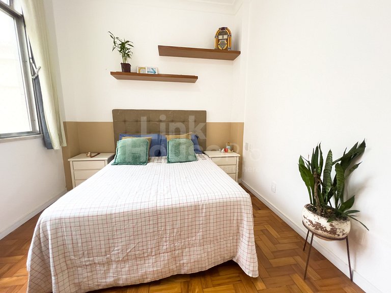 Apartamento Lindo e Confortável de Lado à Praia de Copacaban