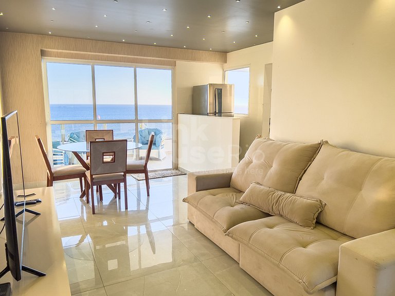 Maravilhosa Vista Mar e Muito Conforto no Apart Hotel Barra