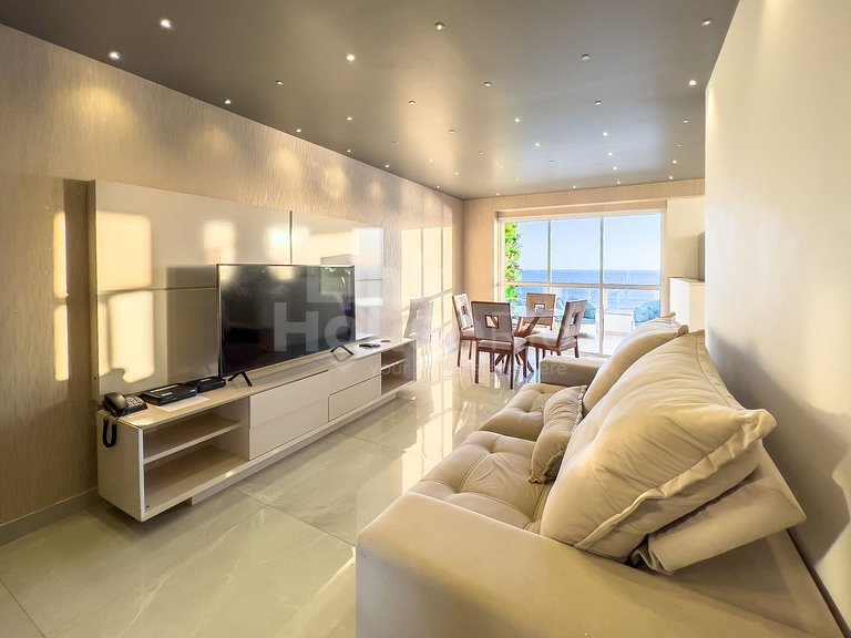 Maravilhosa Vista Mar e Muito Conforto no Apart Hotel Barra