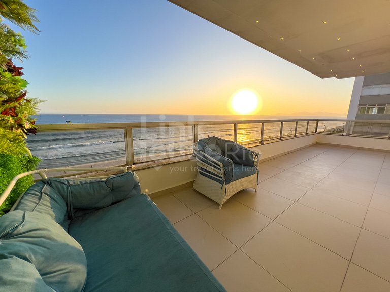 Maravilhosa Vista Mar e Muito Conforto no Apart Hotel Barra