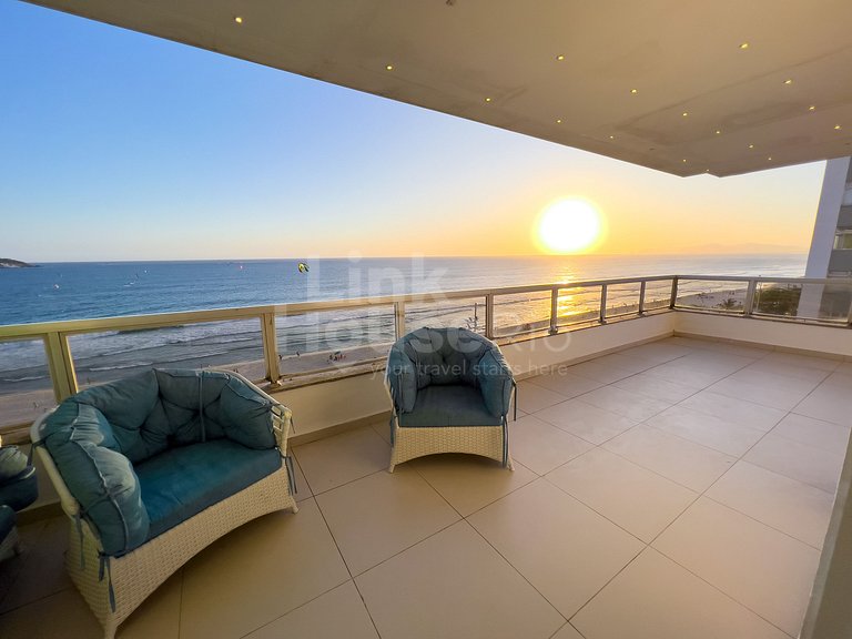 Maravilhosa Vista Mar e Muito Conforto no Apart Hotel Barra