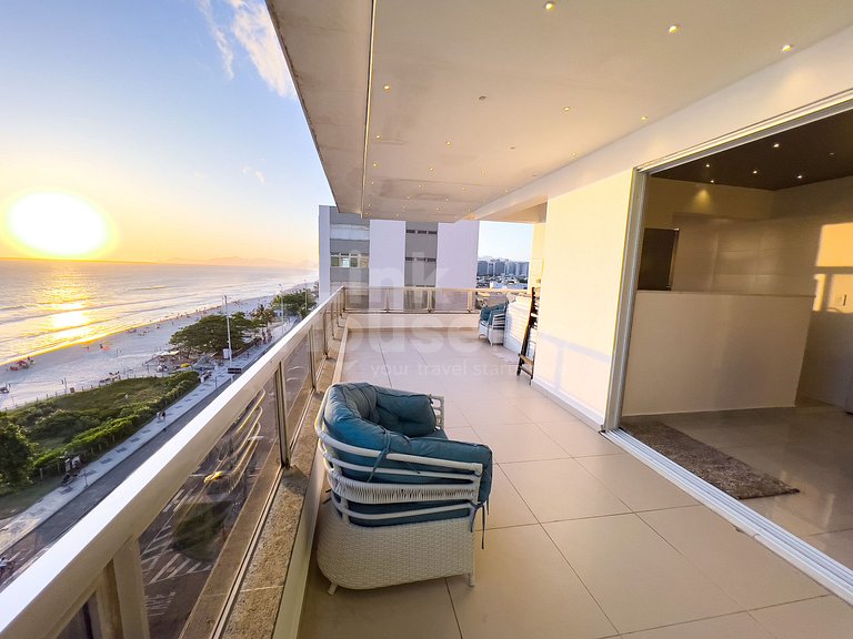 Maravilhosa Vista Mar e Muito Conforto no Apart Hotel Barra