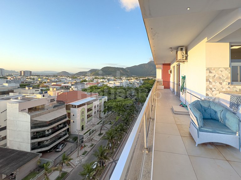 Maravilhosa Vista Mar e Muito Conforto no Apart Hotel Barra